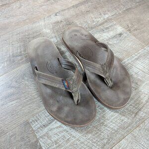 Rainbow Flip-Flops